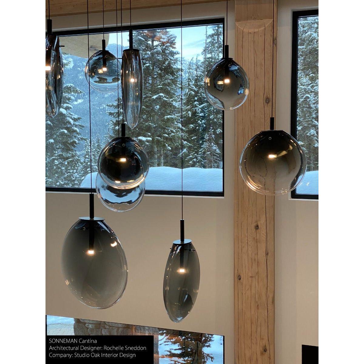 Cantina 9-Light Tri-Spreader LED Pendant