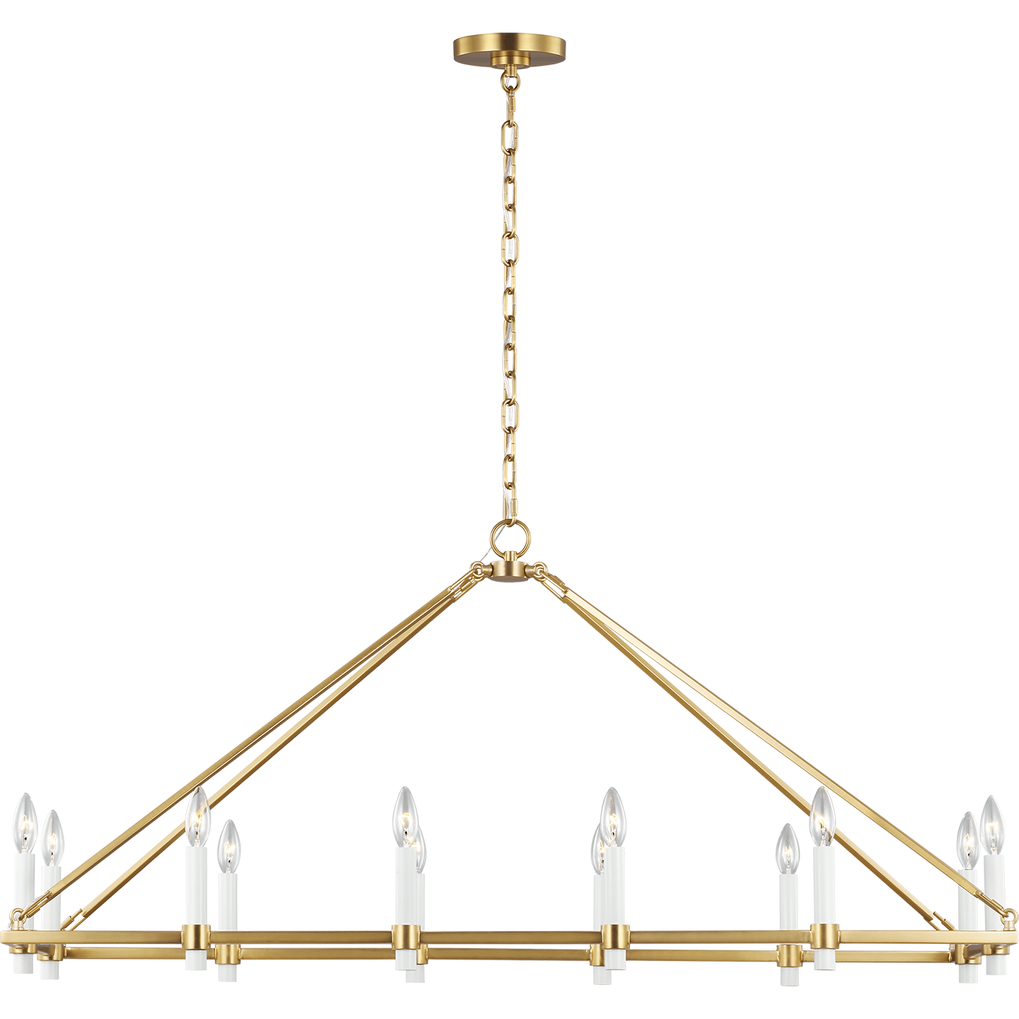 Visual Comfort Studio Collection - Marston 12-Light Linear Chandelier - Lights Canada