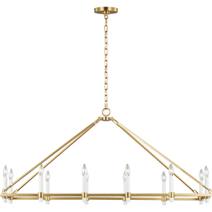 Visual Comfort Studio Collection - Marston 12-Light Linear Chandelier - Lights Canada