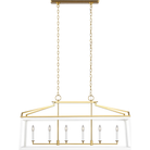 Visual Comfort Studio Collection - Carlow 6-Light Linear Lantern - Lights Canada