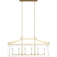 Visual Comfort Studio Collection - Carlow 6-Light Linear Lantern - Lights Canada