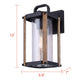 Aki 1-Light Outdoor Lantern