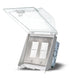 Dual Duplex Switch Weatherproof Flush Mount and Gang Box