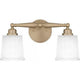 Cecilia 2-Light Bath Light
