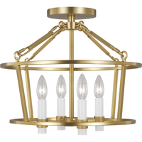 Marston 4-Light Semi Flush Mount