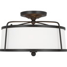 Visual Comfort Studio Collection - Stonington 2-Light Medium Semi Flush Mount - Lights Canada