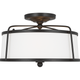Visual Comfort Studio Collection - Stonington 2-Light Medium Semi Flush Mount - Lights Canada