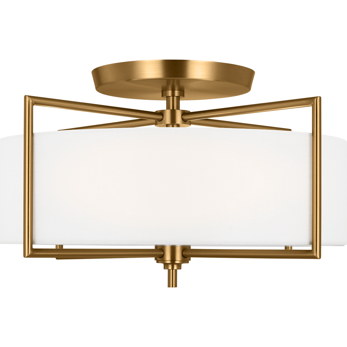 Visual Comfort Studio Collection - Perno 3-Light Large Semi Flush Mount - Lights Canada