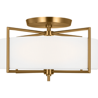 Perno 3-Light Large Semi Flush Mount
