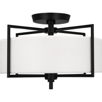 Perno 2-Light Medium Semi Flush Mount
