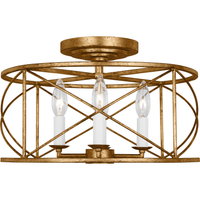 Beatrix 4-Light Medium Semi Flush Mount