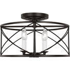 Visual Comfort Studio Collection - Beatrix 4-Light Medium Semi Flush Mount - Lights Canada