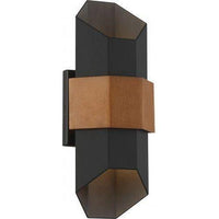 Chasm Medium LED Outdoor Wall Lantern