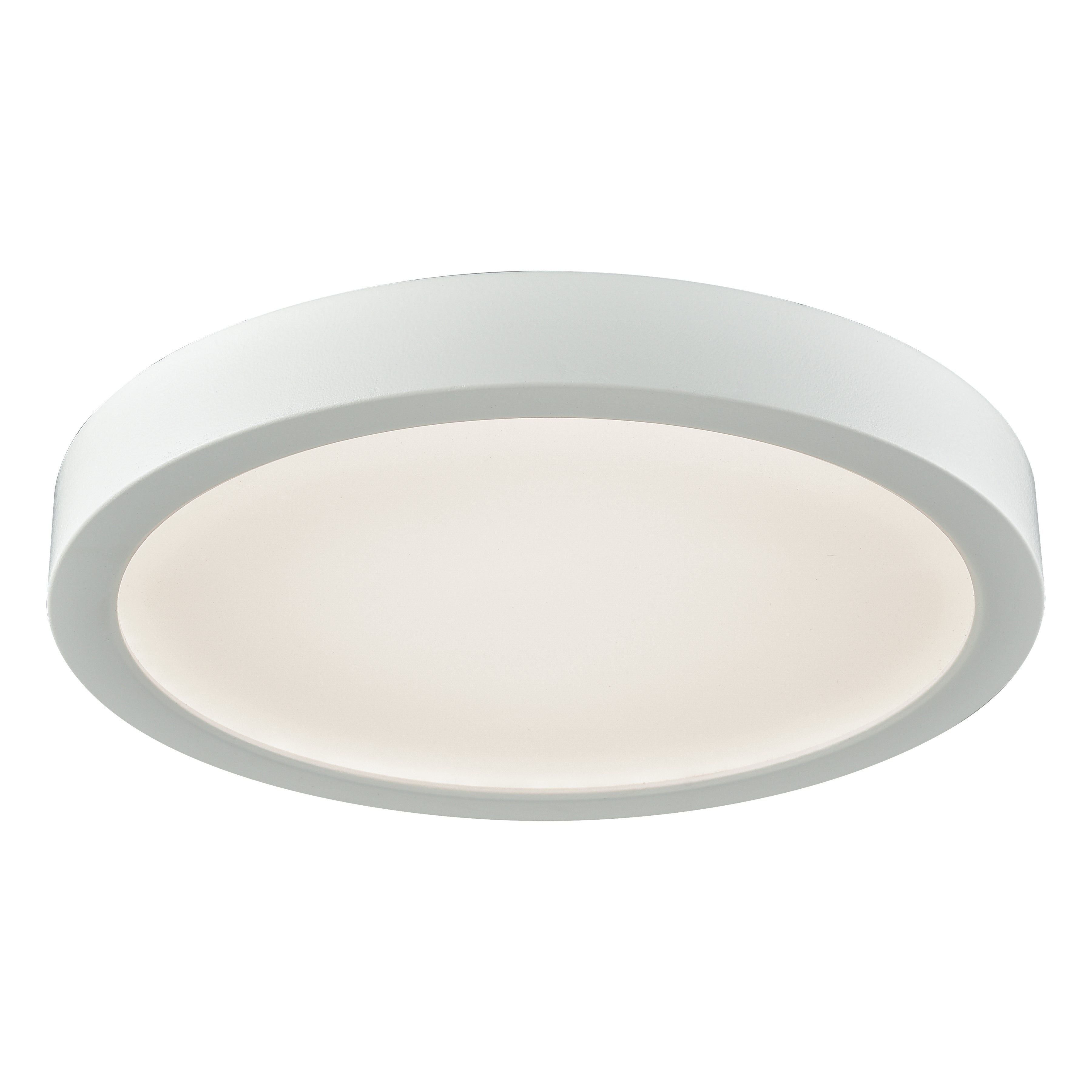 Titan 8" Wide 1-Light Flush Mount