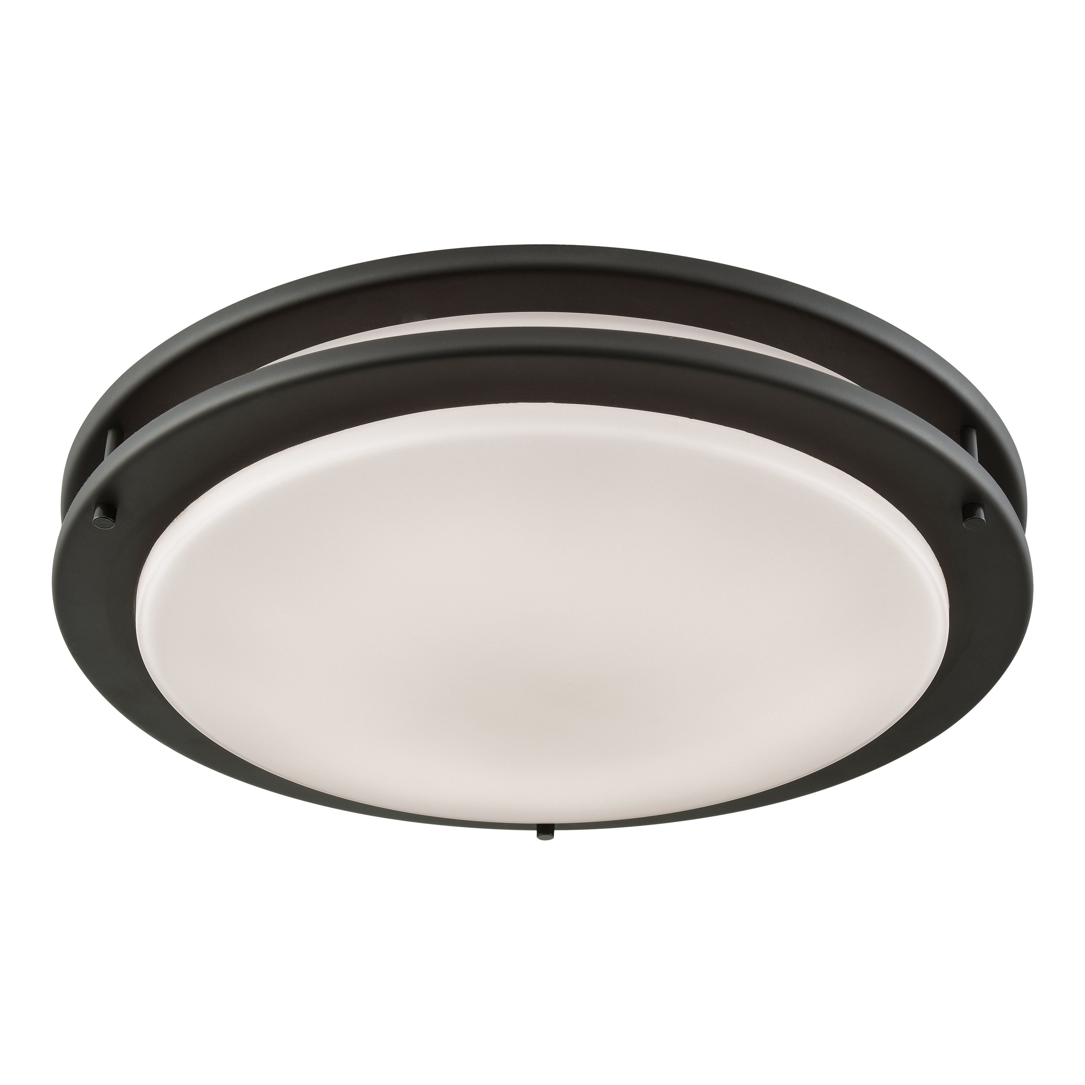 Clarion 14" Wide 1-Light Flush Mount