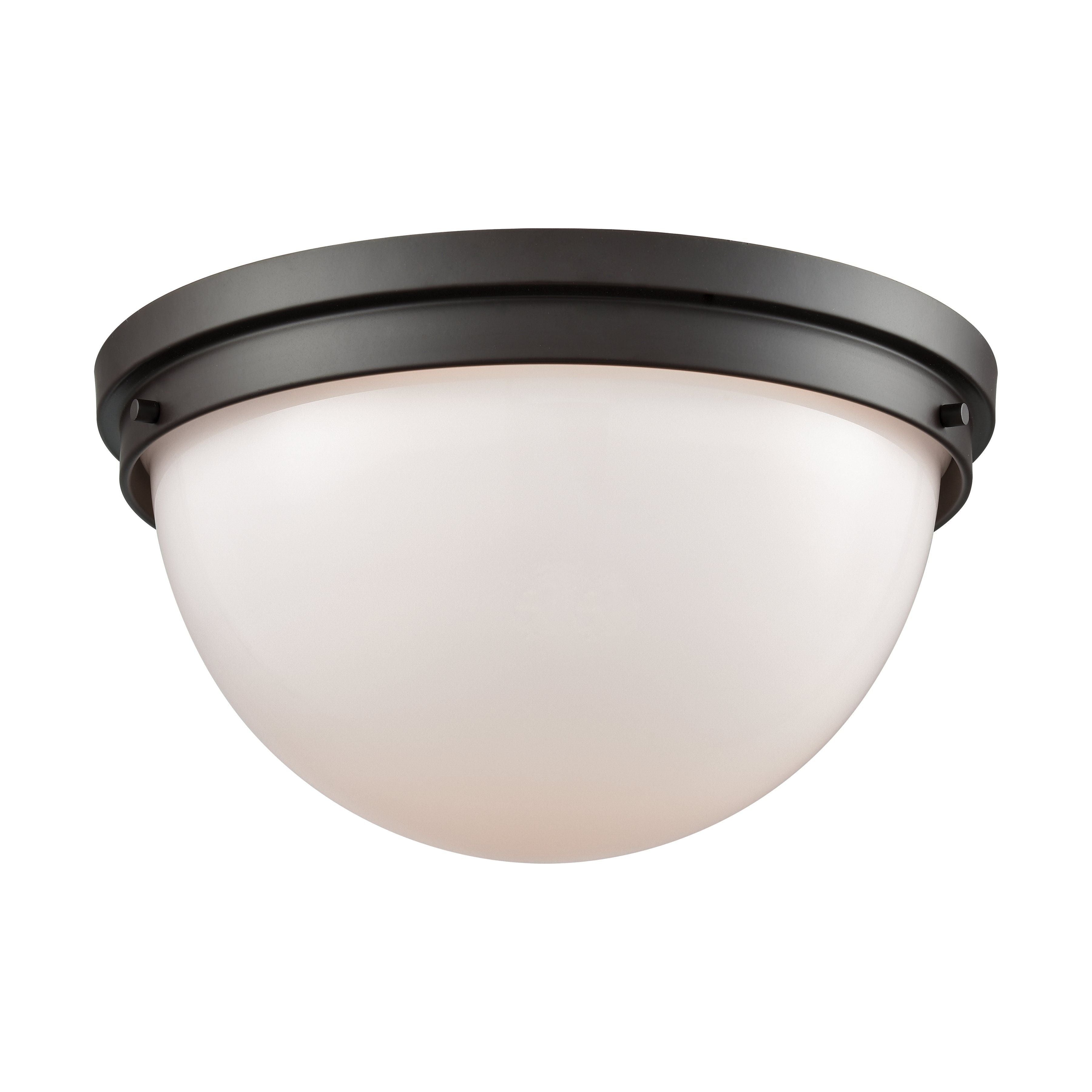 Beckett 14" Wide 2-Light Flush Mount