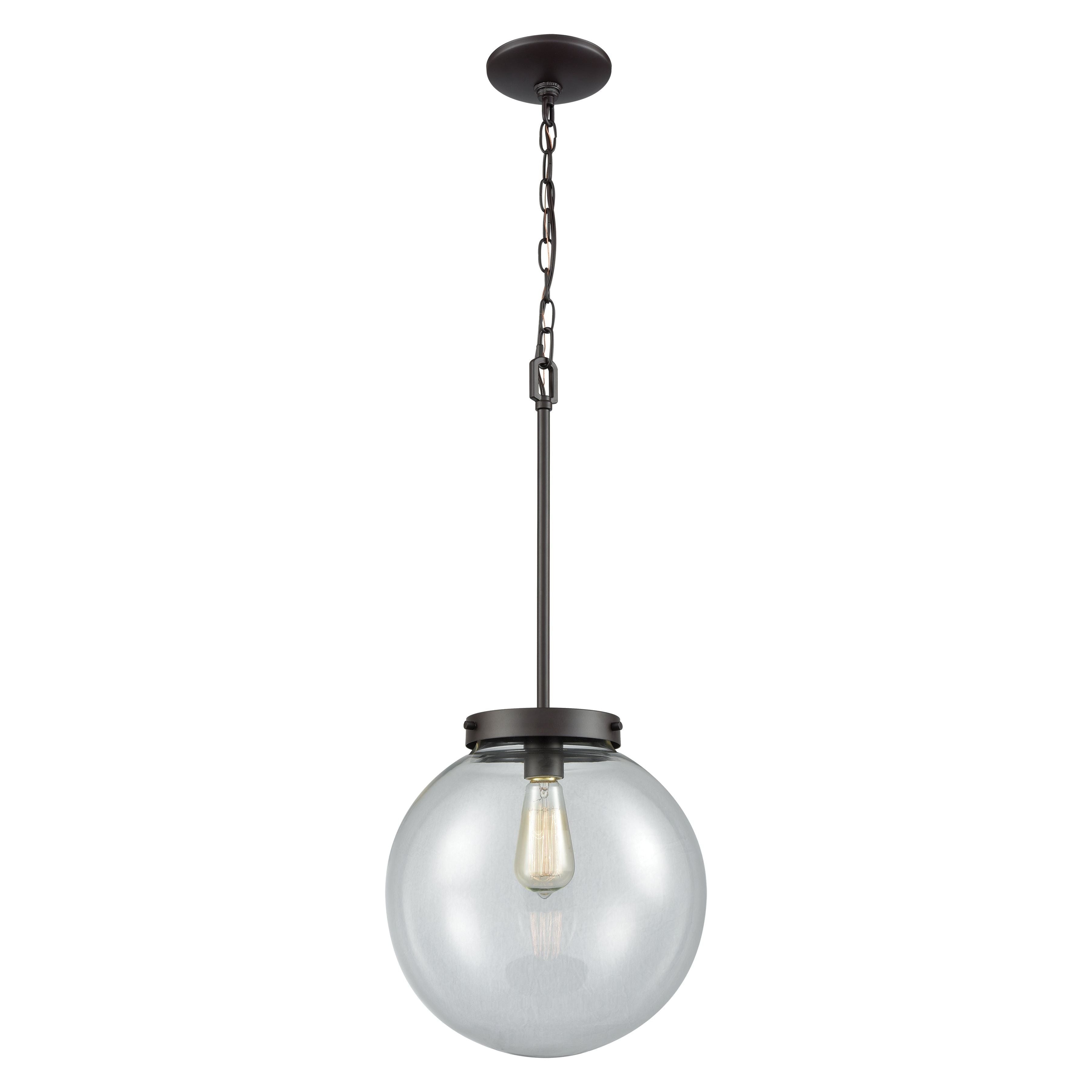 Beckett 12" Wide 1-Light Mini Pendant