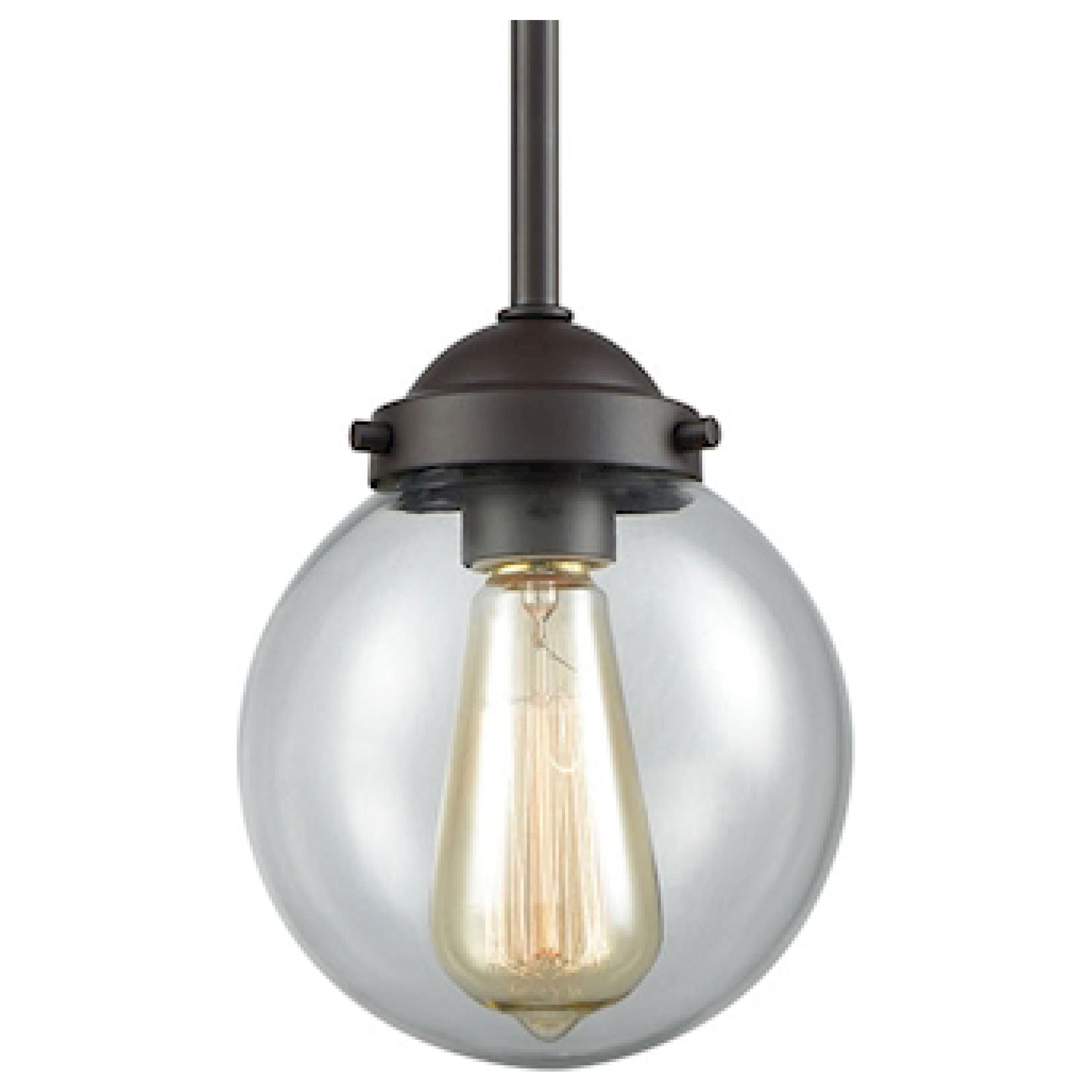 Beckett 6" Wide 1-Light Mini Pendant