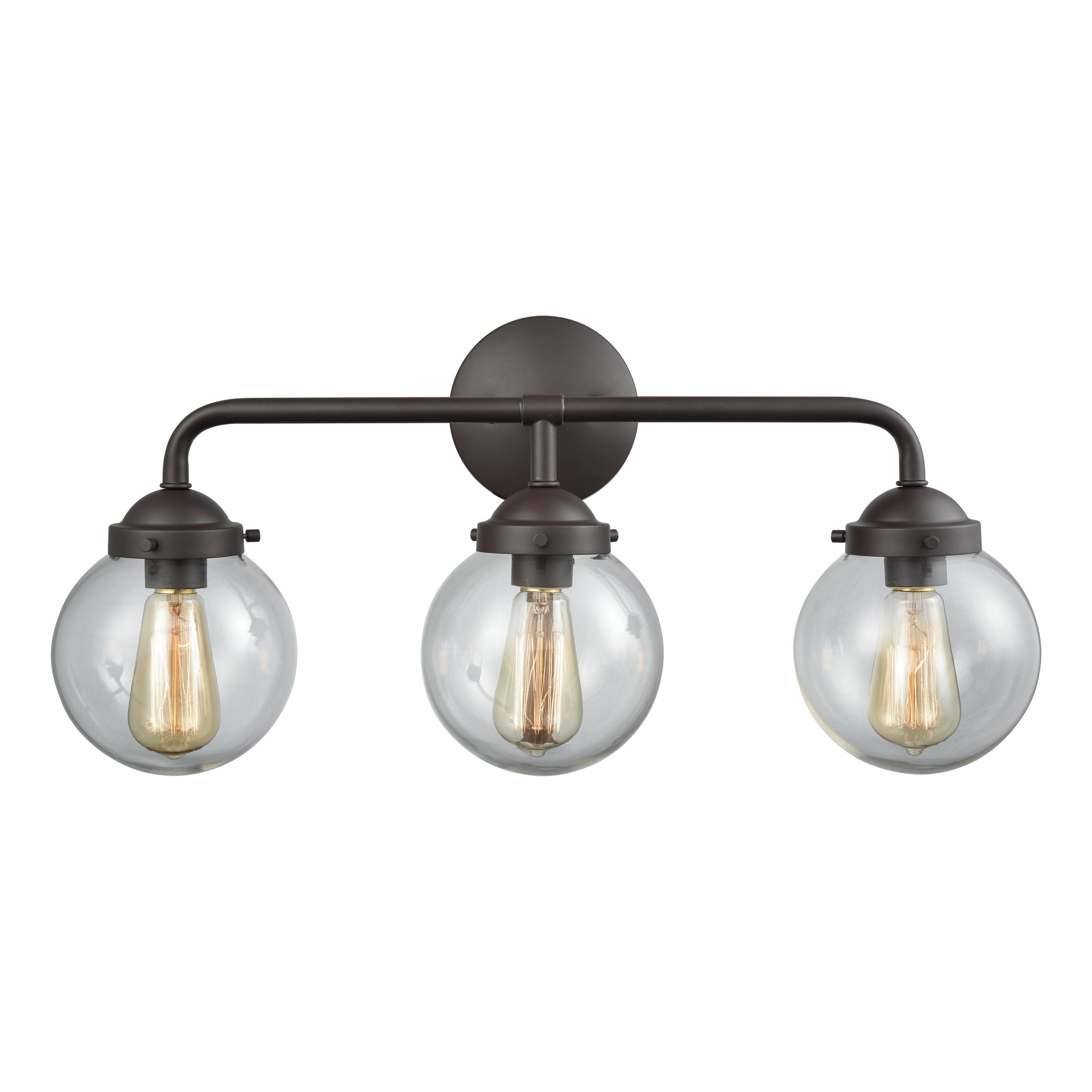 Beckett 24" Wide 3-Light Vanity Light