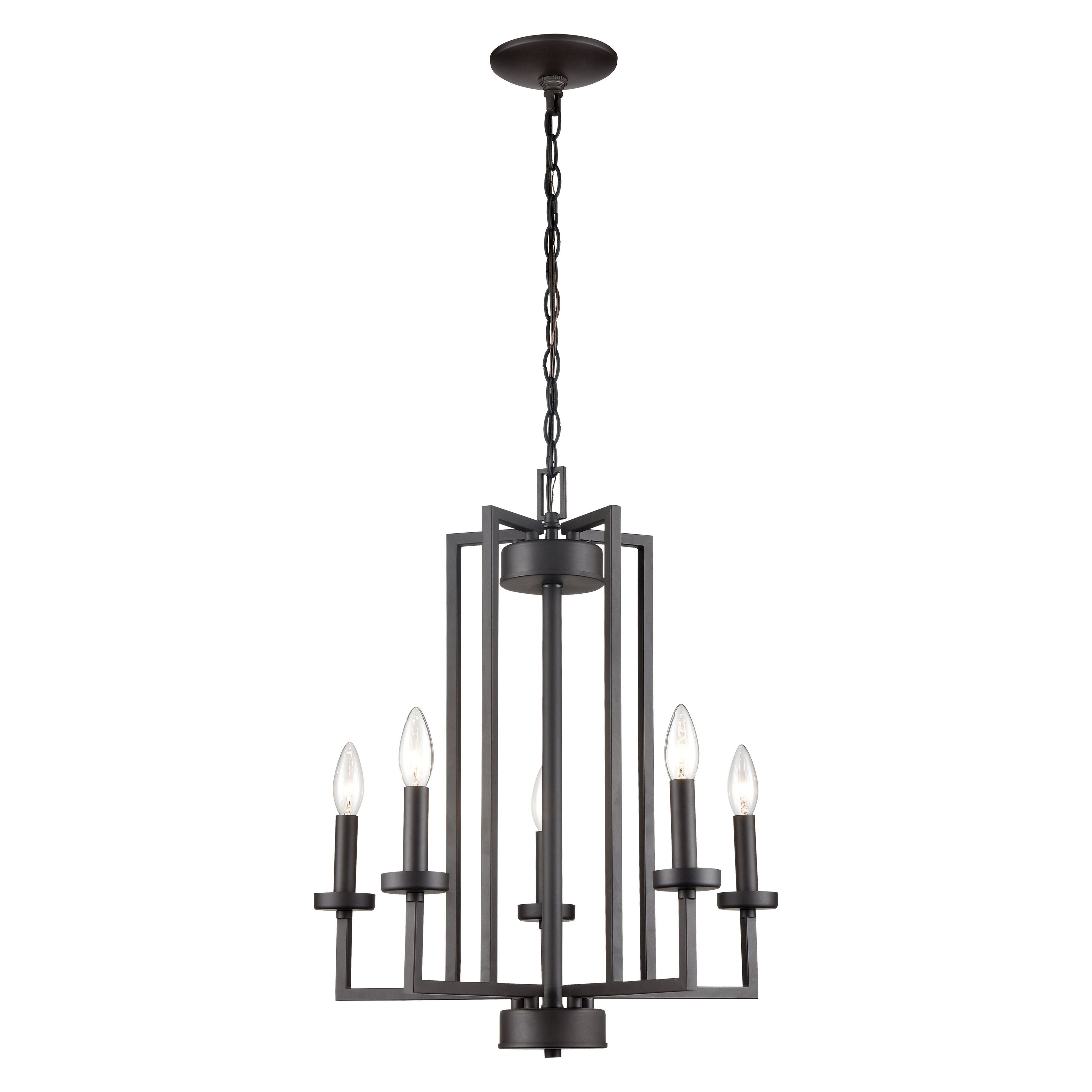 West End 20" Wide 6-Light Chandelier