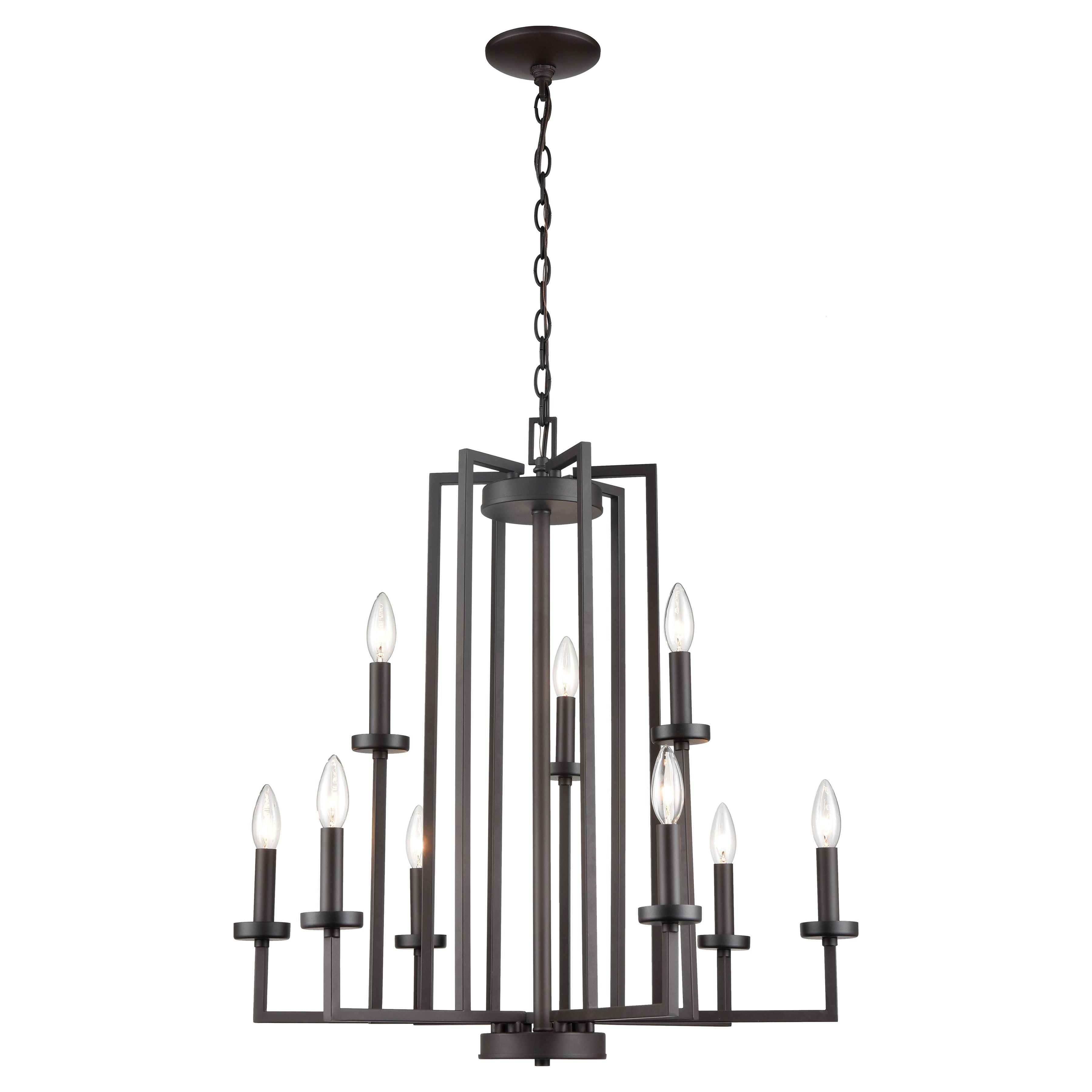 West End 26.75" Wide 9-Light Chandelier