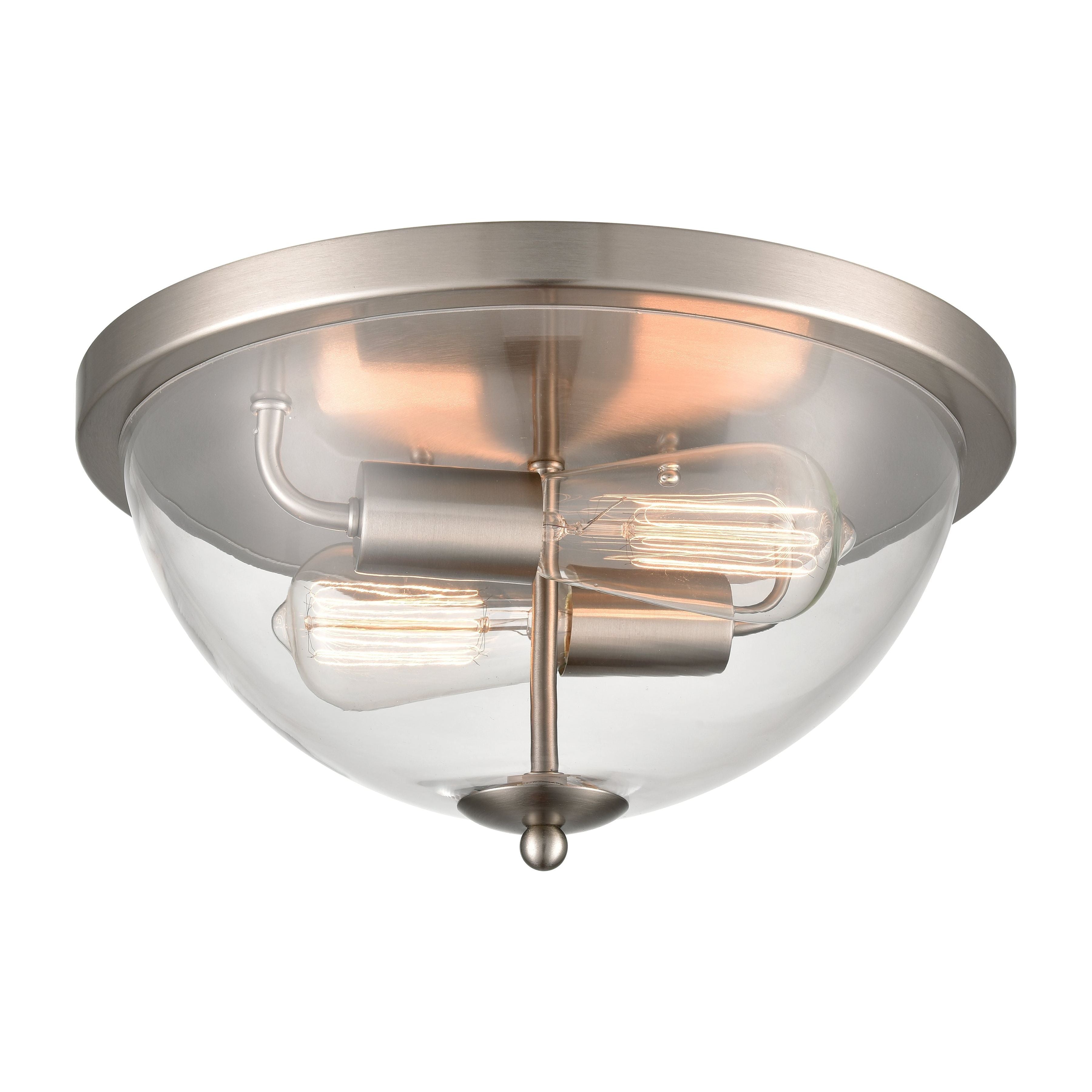 Astoria 13.5" Wide 2-Light Flush Mount