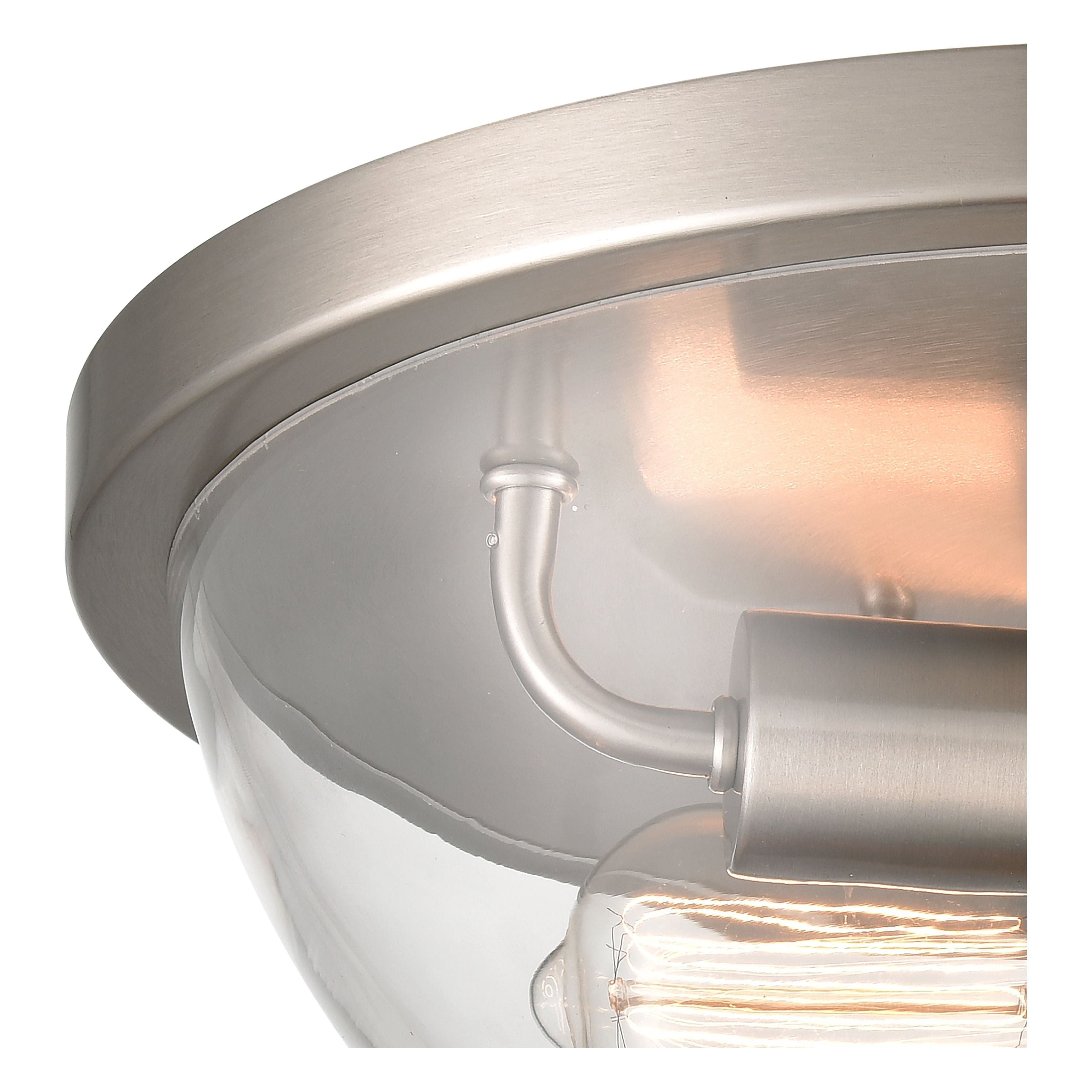 Astoria 13.5" Wide 2-Light Flush Mount