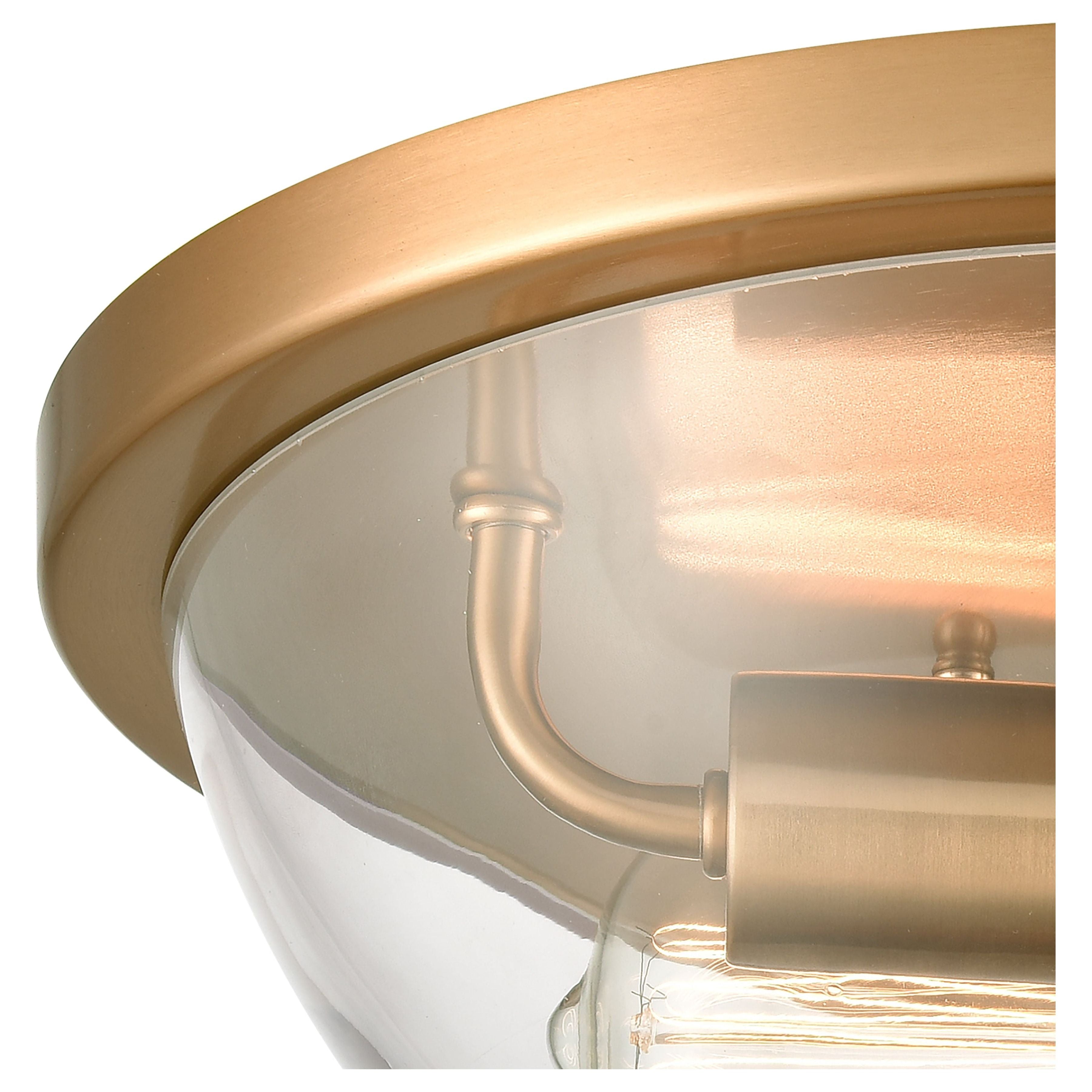 Astoria 13.5" Wide 2-Light Flush Mount