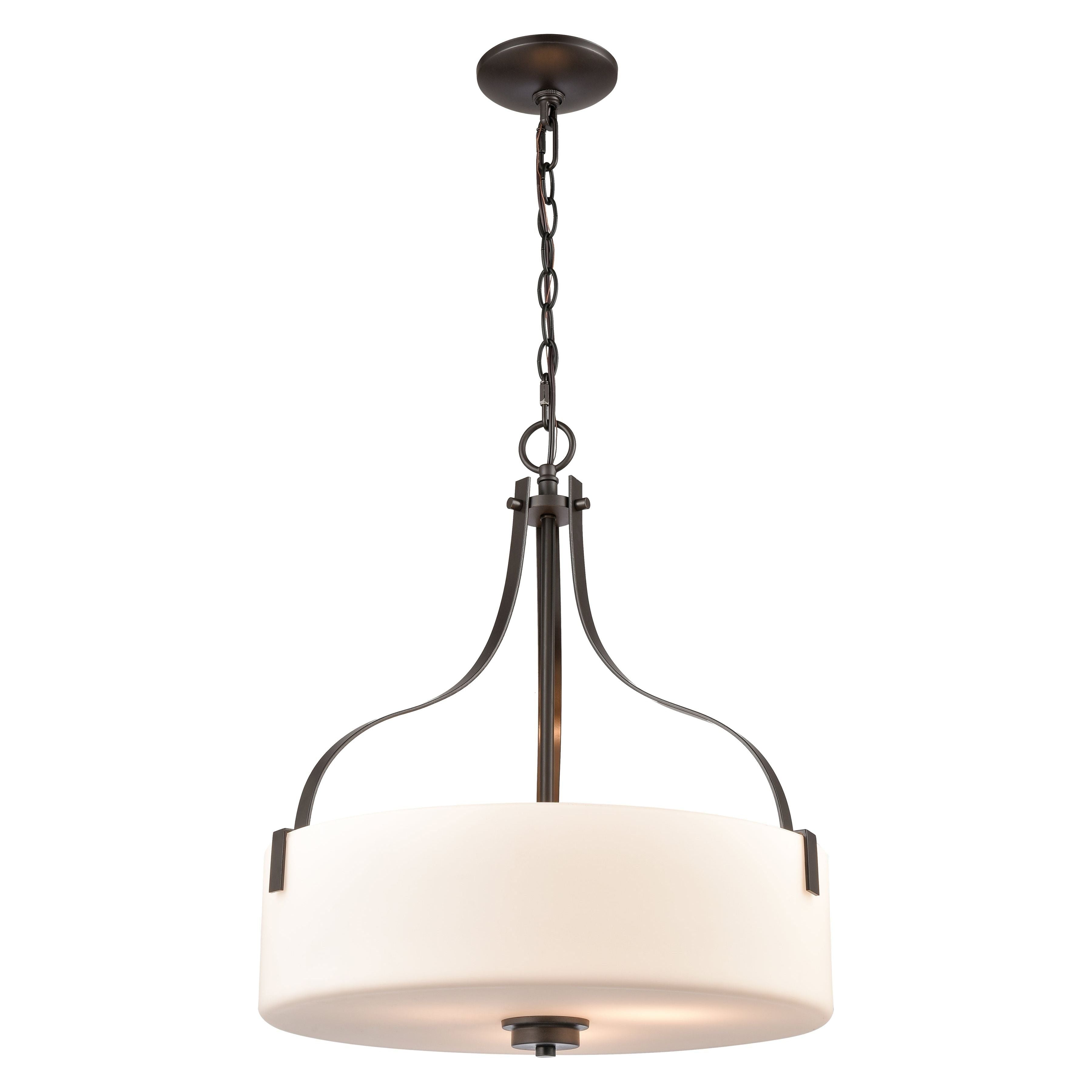 Market Square 18" Wide 3-Light Pendant