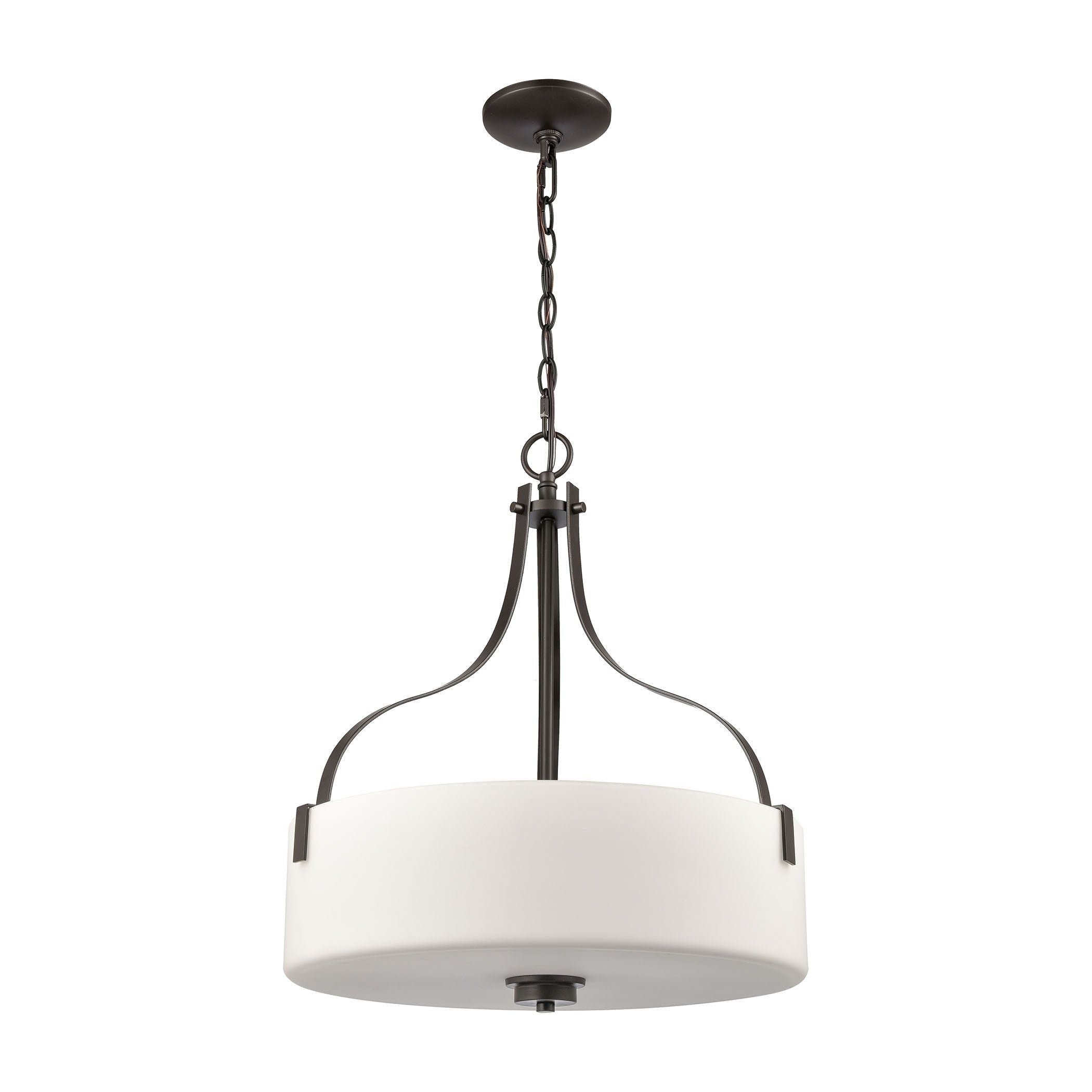 Market Square 18" Wide 3-Light Pendant