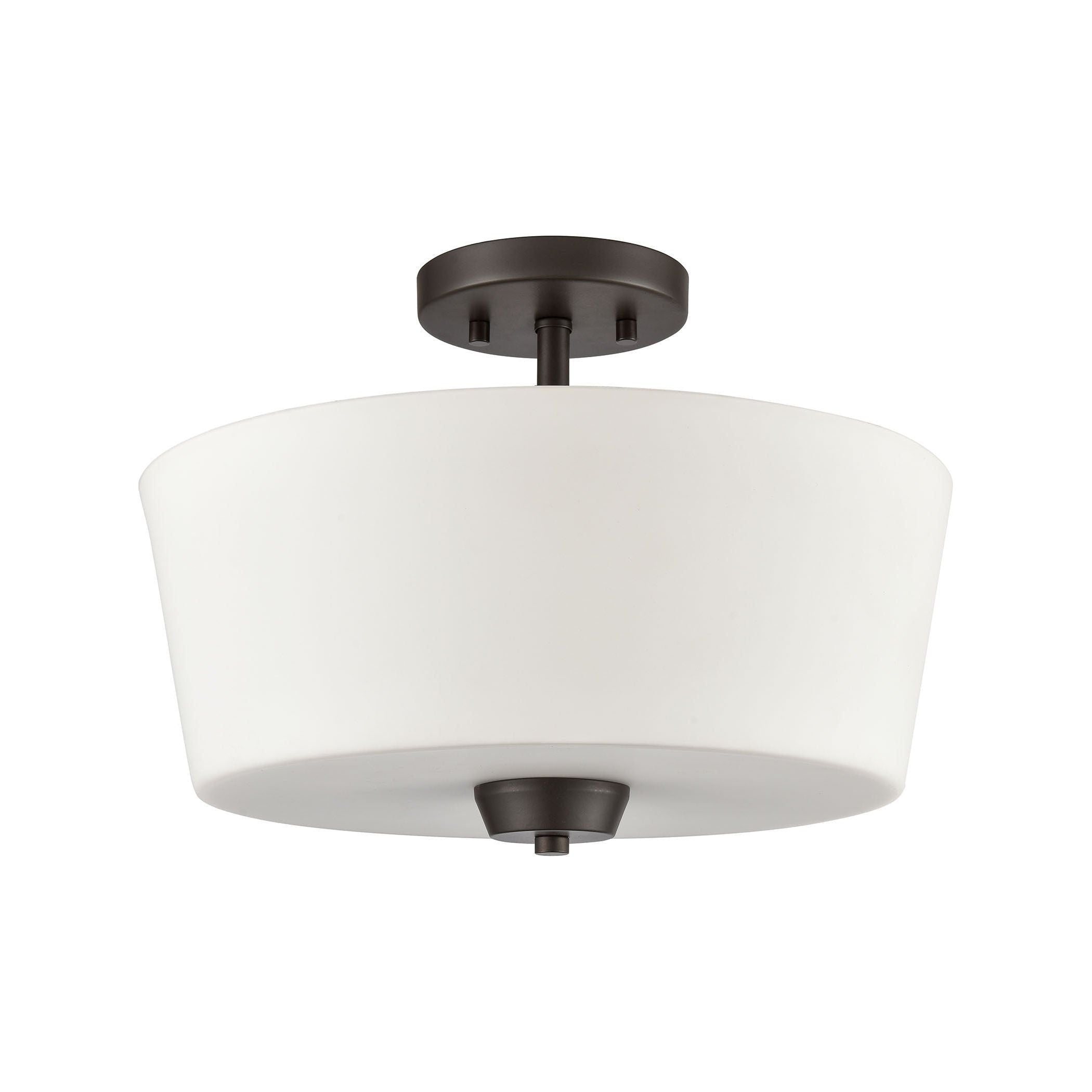 Winslow 15" Wide 3-Light Semi Flush Mount