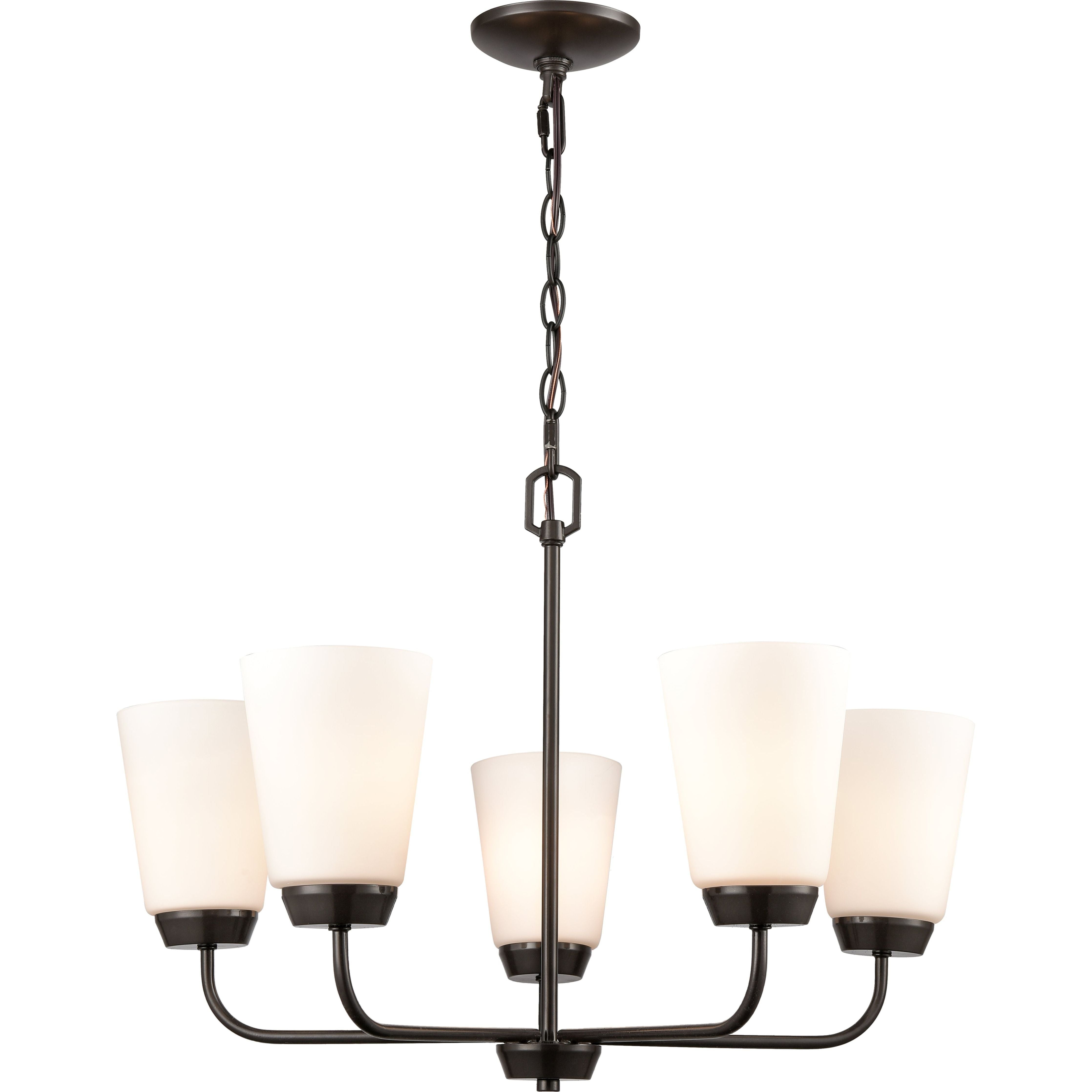 Winslow 25" Wide 5-Light Chandelier