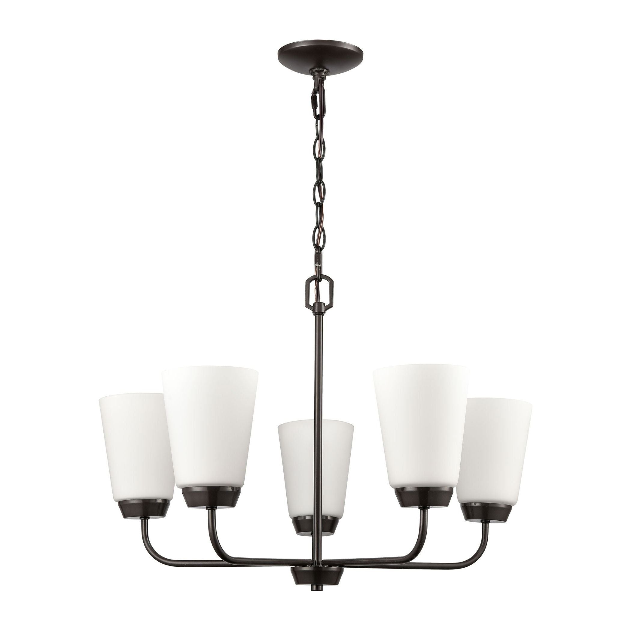 Winslow 25" Wide 5-Light Chandelier