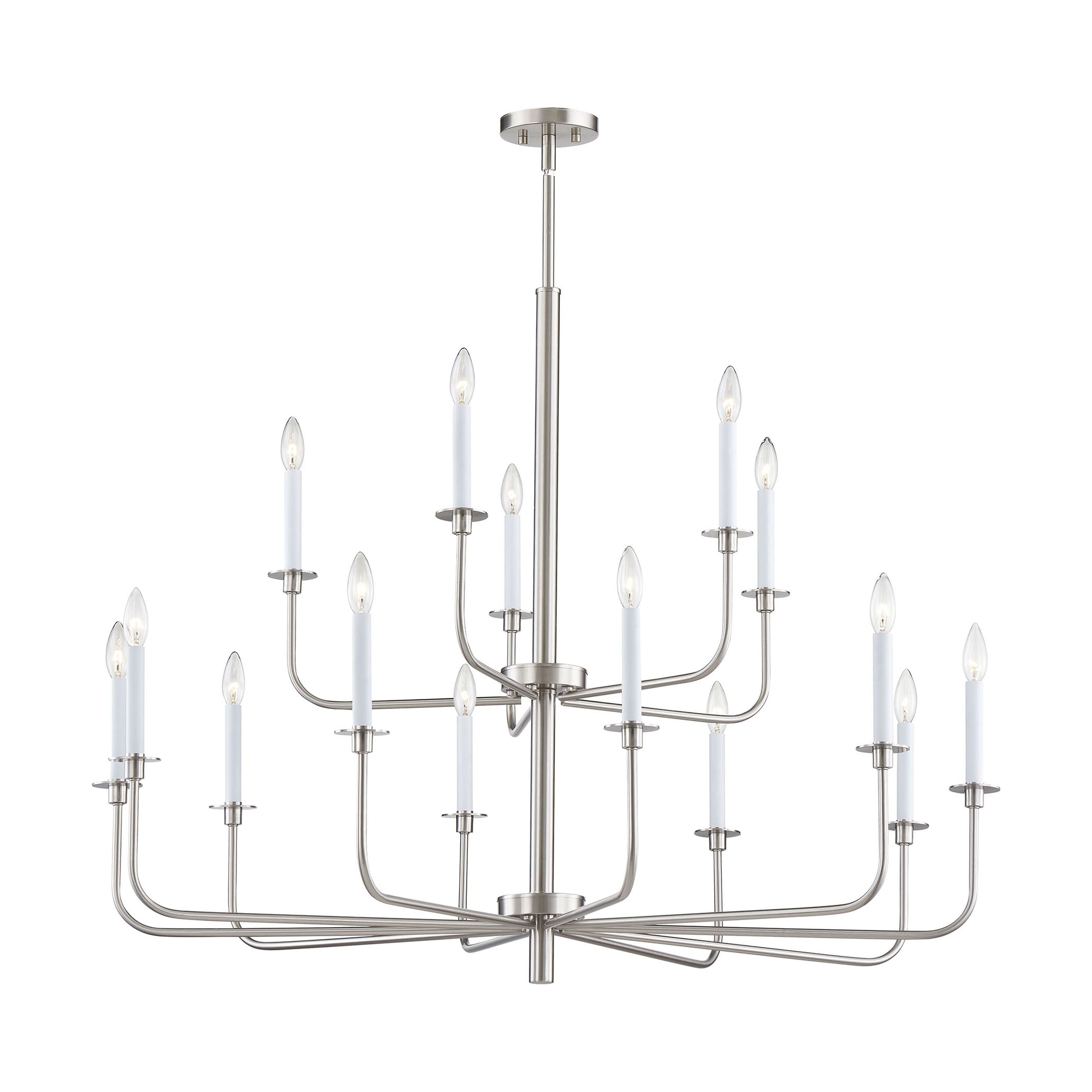 Lexington Green 46" Wide 15-Light Chandelier