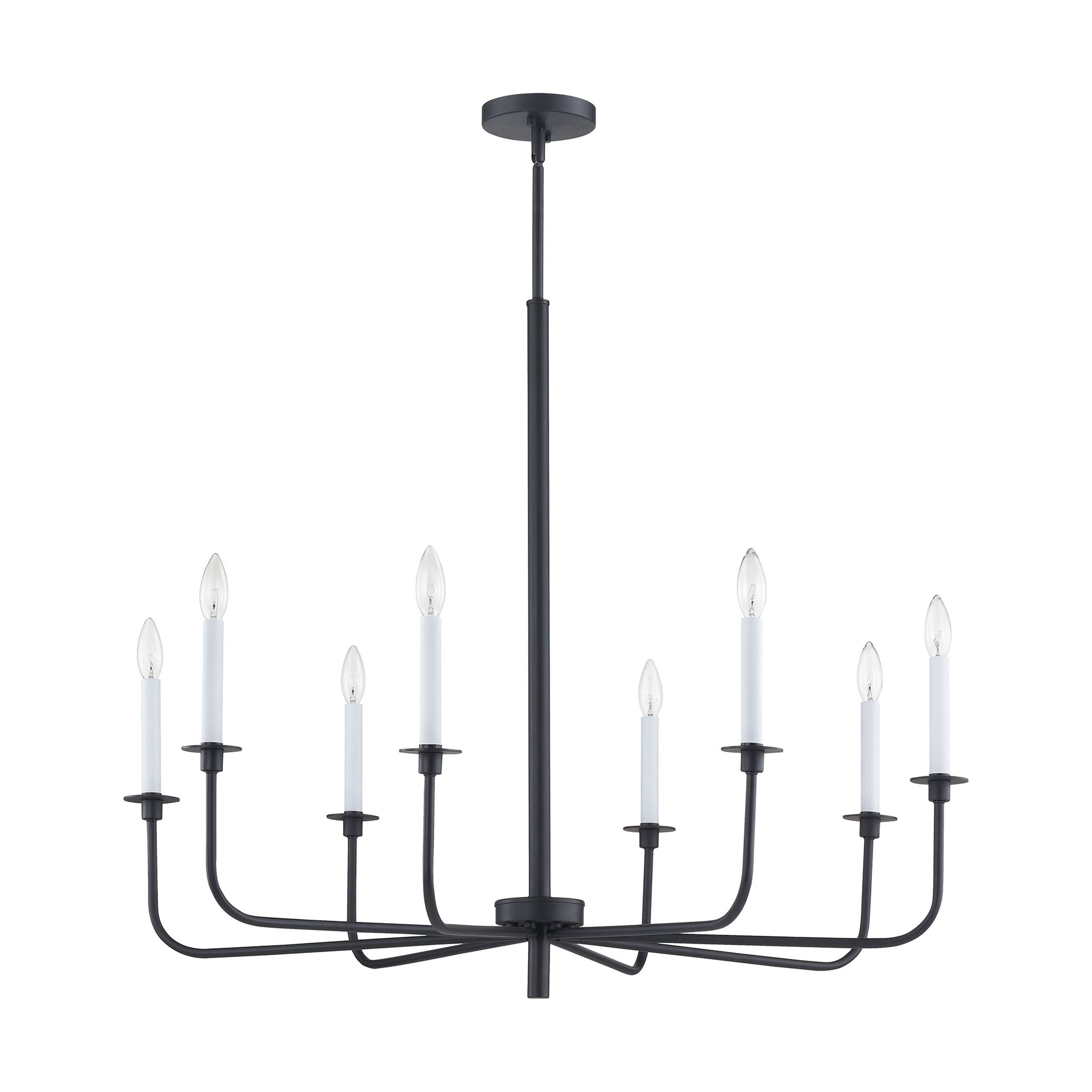 Lexington Green 38" Wide 8-Light Chandelier