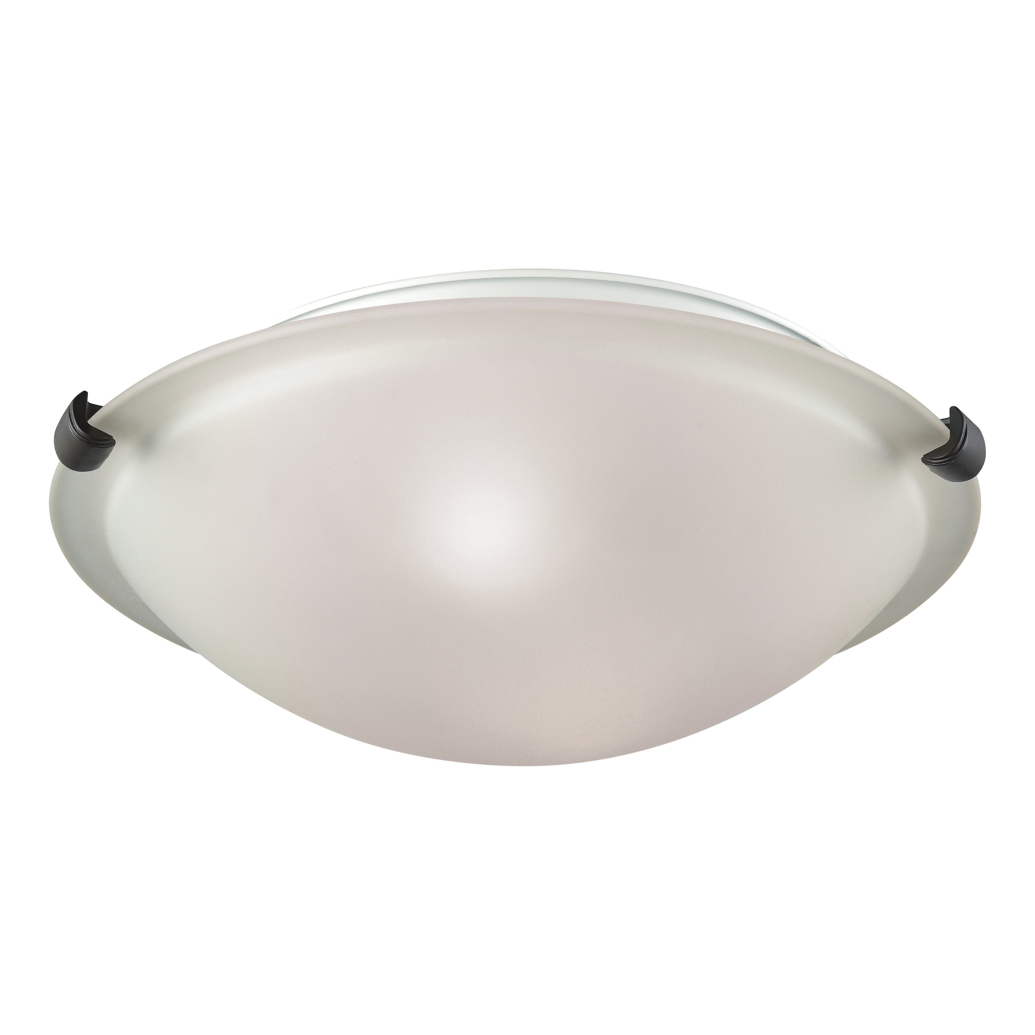 Sunglow 13" Wide 2-Light Flush Mount