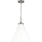 Visual Comfort Studio Collection - Wellfleet Medium Cone Pendant - Lights Canada