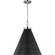 Visual Comfort Studio Collection - Wellfleet Large Cone Pendant - Lights Canada