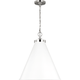 Visual Comfort Studio Collection - Wellfleet Large Cone Pendant - Lights Canada