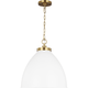 Visual Comfort Studio Collection - Wellfleet Large Dome Pendant - Lights Canada