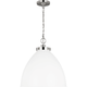 Visual Comfort Studio Collection - Wellfleet Large Dome Pendant - Lights Canada