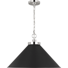 Visual Comfort Studio Collection - Wellfleet Wide Cone Pendant - Lights Canada