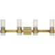 Visual Comfort Studio Collection - Geneva 4-Light Vanity - Lights Canada