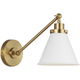 Visual Comfort Studio Collection - Wellfleet Single Arm Cone Task Sconce - Lights Canada