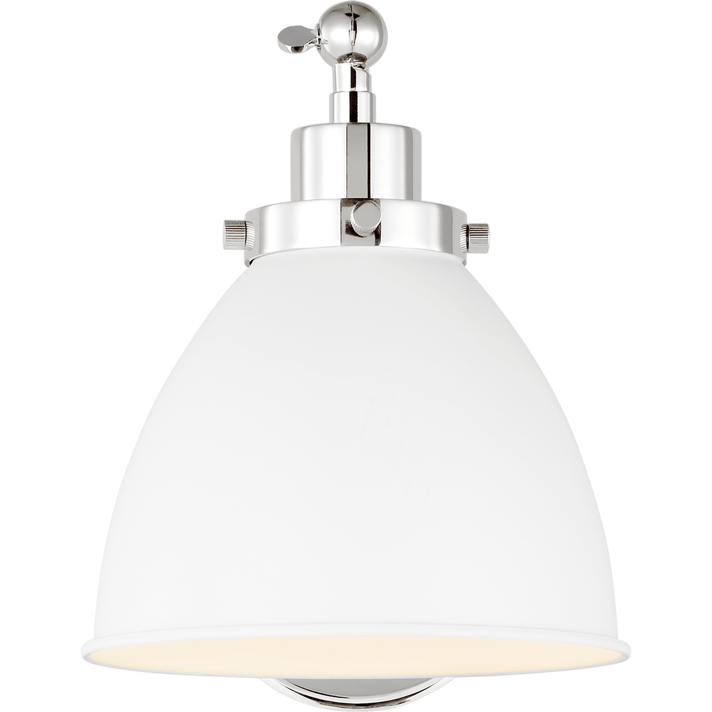 Visual Comfort Studio Collection - Wellfleet 1-Arm Dome Task Sconce - Lights Canada