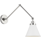 Visual Comfort Studio Collection - Wellfleet Double Arm Cone Task Sconce - Lights Canada