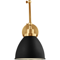 Wellfleet 2-Arm Dome Task Sconce