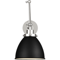 Wellfleet 2-Arm Dome Task Sconce
