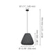 Barlaston 14" 1-Light Pendant