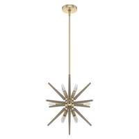 Jupiter Star 12-Light Pendant 18"